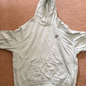 Nike Mint Green Hooded Performance Jacket